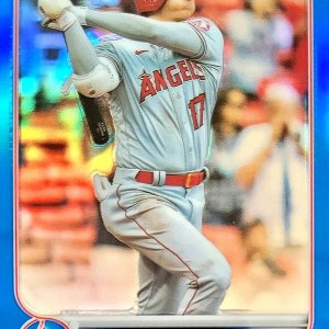 2022 Topps Chrome Blue Refractor Shohei Ohtani