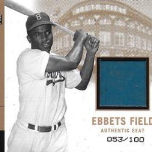 Jackie Robinson Game-Used Seat (Bronze /100)