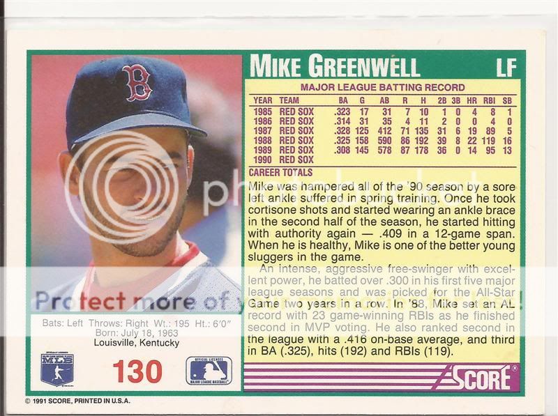 1991ScorePromoGreenwell.jpg