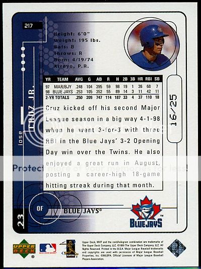 JoseCruzJr1999UpperDeckMVPSuperScript16of25217Rear.jpg