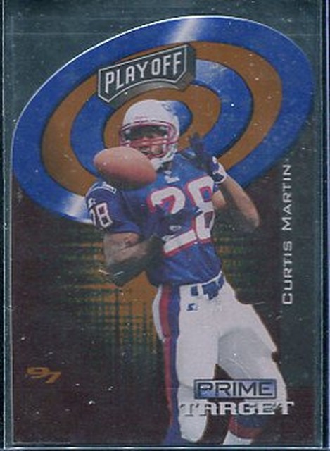 1997 Curtis Martin Playoff Prime Target gold 2 of 5.jpg