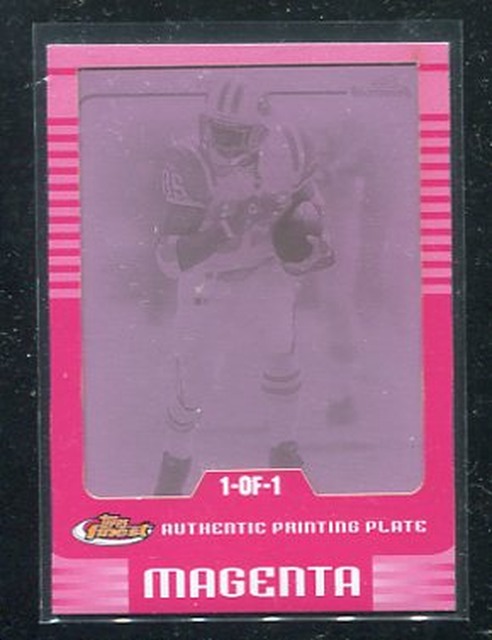 2006 Curtis Martin finest 1 of 1 Magenta printing plate.jpg