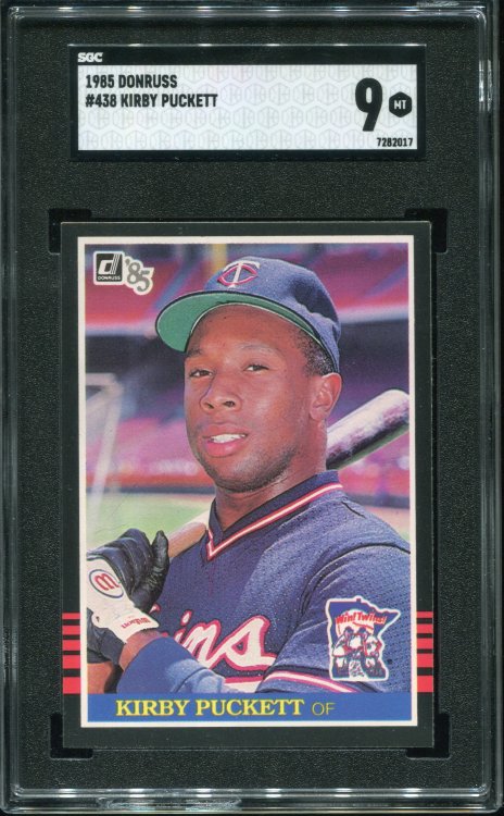 1985 Donruss Kirby Puckett SGC 9.jpg