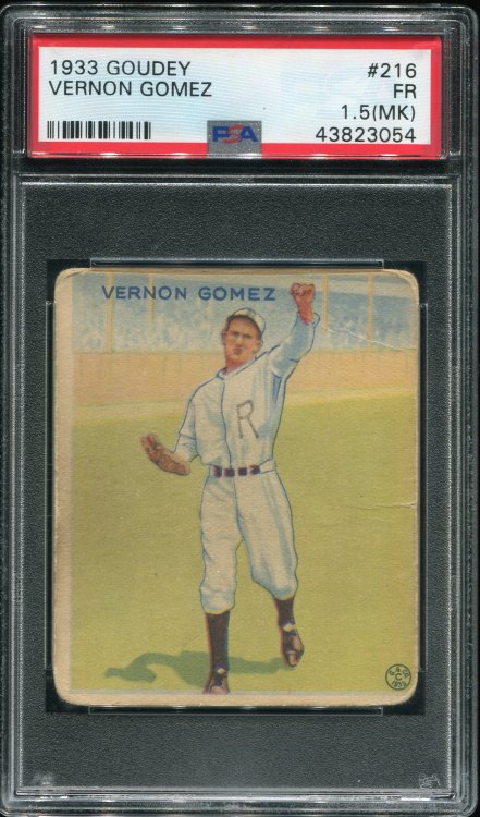 1993 Goudey Lefty Gomez PSA 1.5.jpg