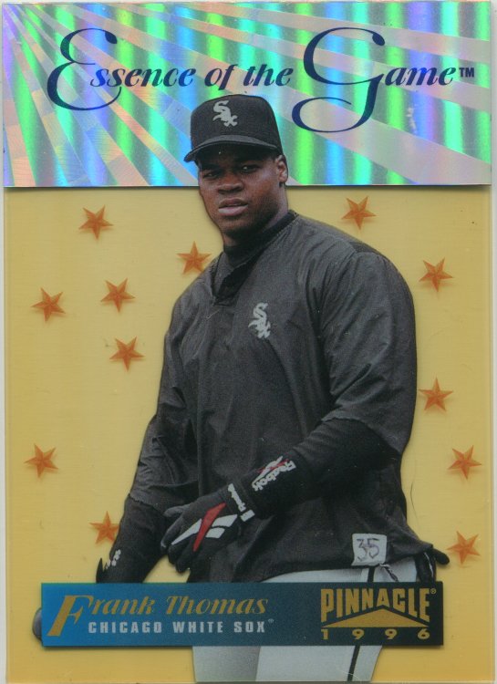 1996 Pinnacle Essence of the Game Frank Thomas.jpg