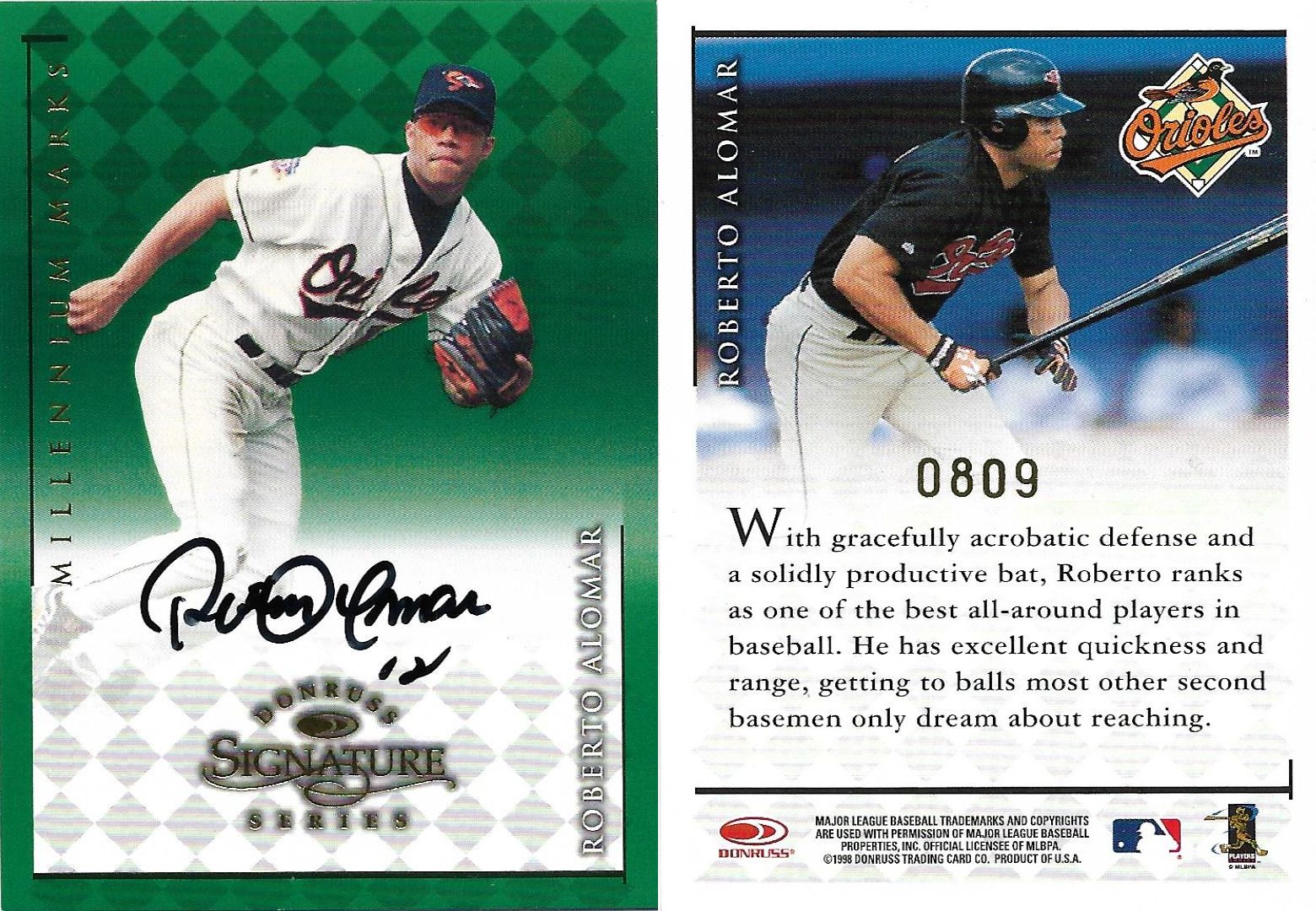 1998 Donruss Signature Autograph Millenium Marks SN 1000 #NNO.jpg