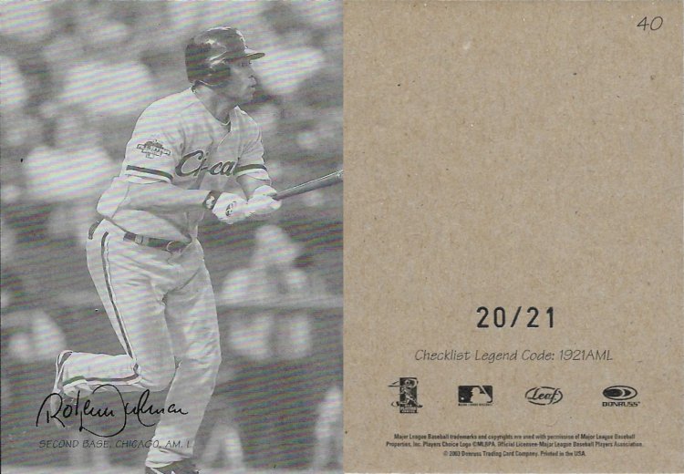 2004 Leaf Exhibits 1921 American League #40 SN 21.jpg