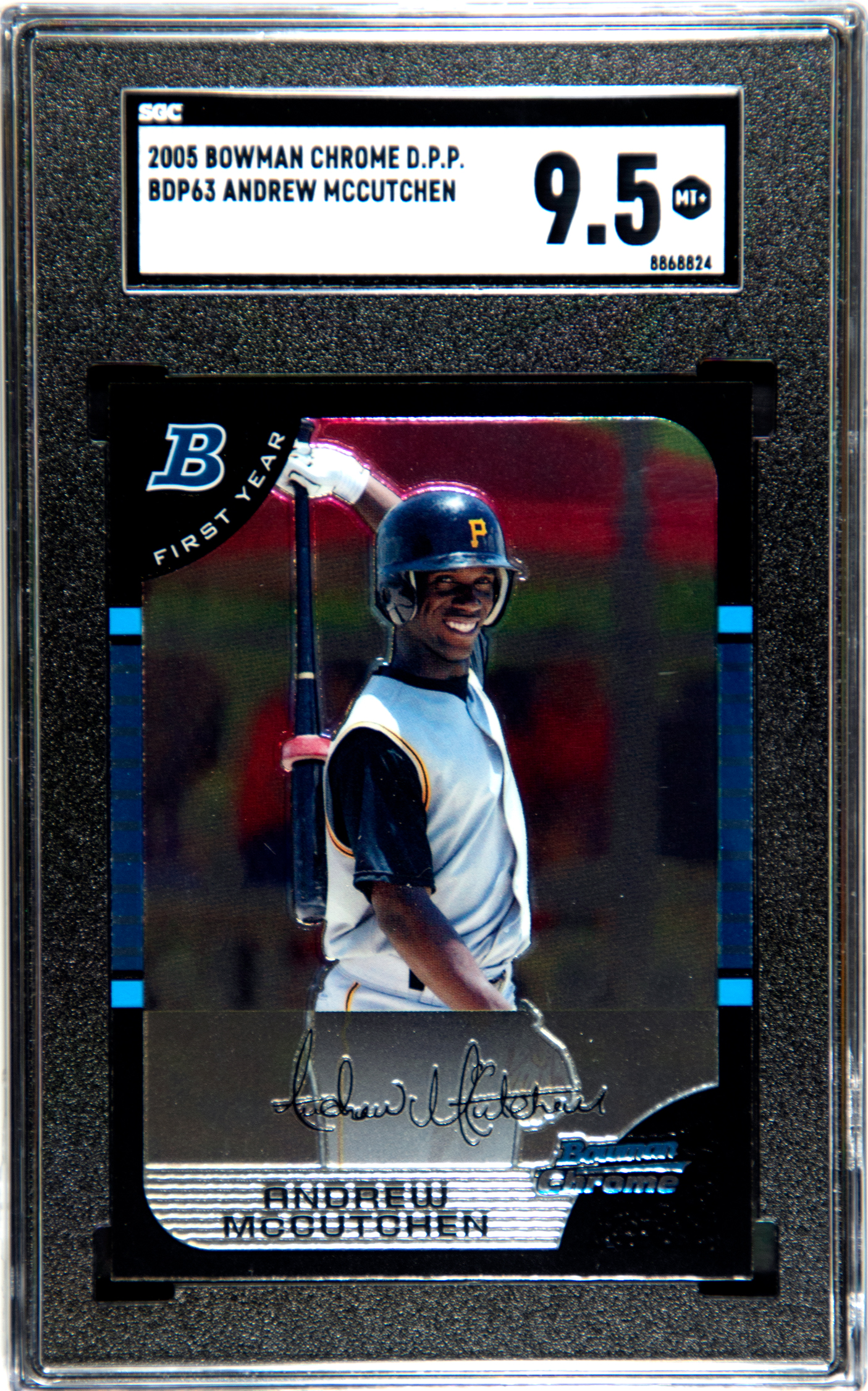 2005_Bowman_Chrome_Draft_Picks_Prospects_BDP63_Andrew_Mccutchen__SGC-Grade-9pt5_Auth-8868824_F...jpg
