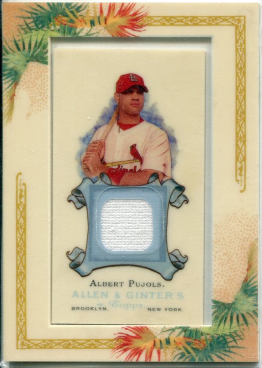 2006 Ginter Pujols Mini Relic.jpg