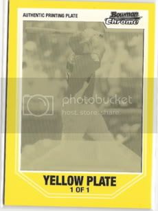 2007BowmanChromeYellowPrintingPlate.jpg