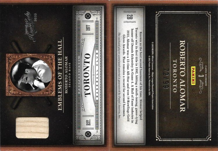 2011 Playoff Prime Cuts Emblems Of The Hall Material #3 SN 99.jpg