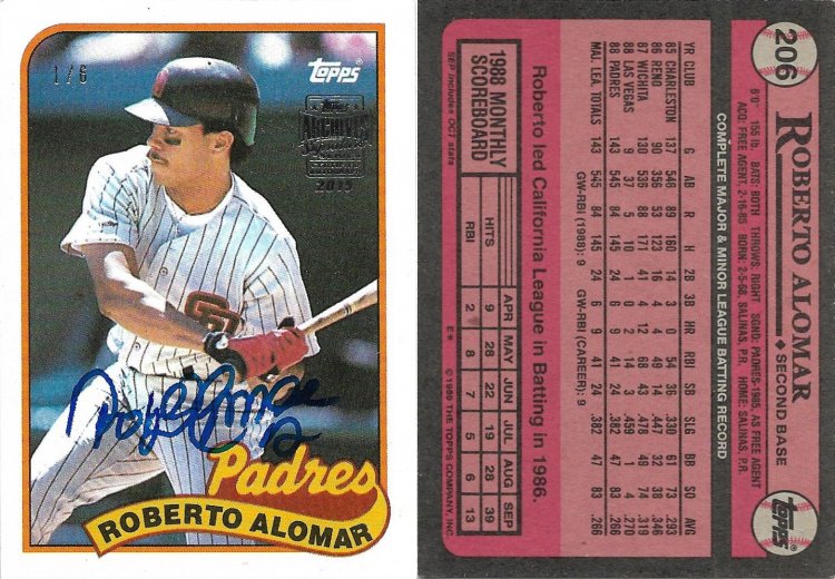 2015 Topps Archives Signature Series 1989 Topps #206 SN 6.jpg