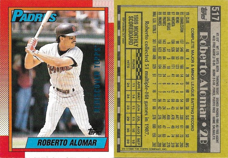 2017 Topps Rediscover Topps Blue 1990 Topps #517.jpg