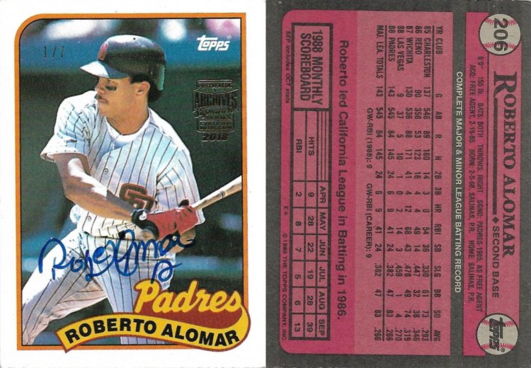 2018 Topps Archives Signature Series 1989 Topps #206 SN 7.jpg