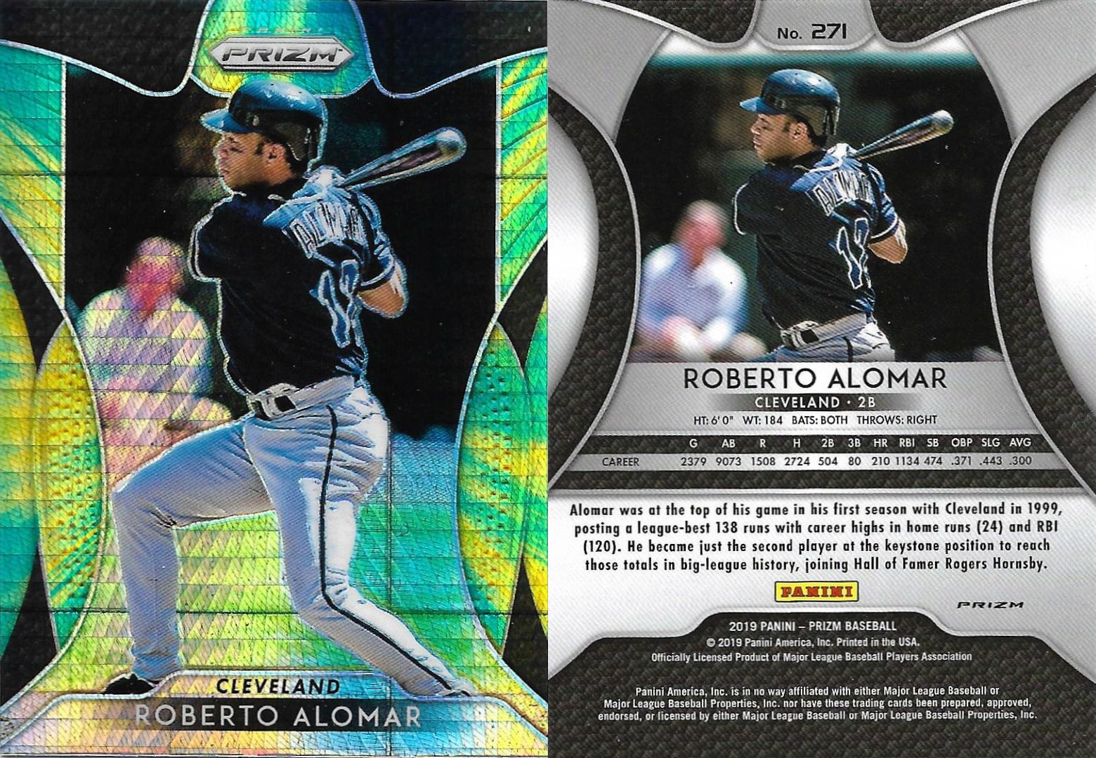 2019 Panini Prizm Hyper Green Yellow #271.jpg