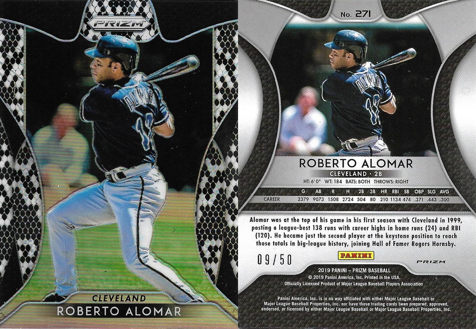2019 Panini Prizm Snake Skin #271 SN 50.jpg
