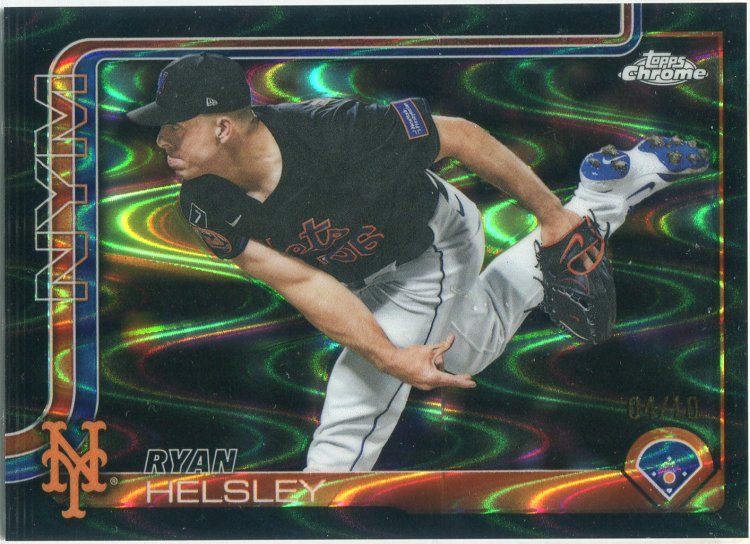 2025 Topps Chrome Update Black RayWave Refractor Front.jpg