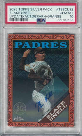 Snell 2023 Topps Update Silver Pack Orange Auto 25.jpg
