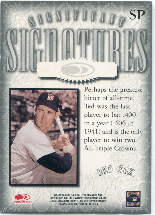 Ted Williams Unsigned Exec Replacement Back.jpg
