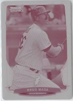 2013 Bowman Chrome Magenta Printing Plate Adam Dunn #59, 1 of 1 FRONT.jpg