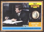 2011 TOPPS HERITAGE PRESIDENT JOHN F KENNEDY JFK COIN RELIC SILVER 1962 DIME .jpg