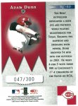 2001 Donruss Class of 2001 Rookie Crusade #RC-50, 047 of 300 BACK.jpg