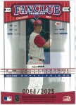 2002 Donruss Fan Club Favorites #280, 0061 of 2025 BACK.jpg