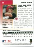 2003 Donruss Champions #66, 007 of 100 BACK.jpg