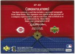 2007 Ultimate Collection America’s Pastime #AP-AD BACK.jpg