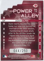 2004 Donruss Power Alley #PA14, 044 of 250 BACK.jpg