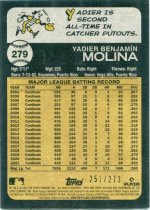 2022 Heritage Green Refractor Yadier Molina Back.jpg