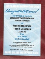 14 topps heritage clubhouse collection dual auto relic redemption card (10) 3.jpg
