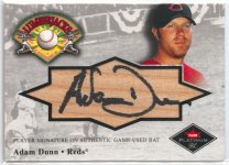 2001 Fleer Platinum Lumberjacks Autograph #ADDU FRONT.jpg