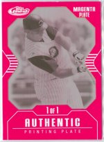 2007 Topps Finest Magenta Printing Plate #42, 1 of 1 FRONT.jpg