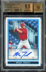 2009 BOWMAN CHROME DRAFT PICKS & PROSPECTS #BDPP89 REFRACTOR #132 OF 500 BGS 9.5 WITH 10 AUTO A.jpg