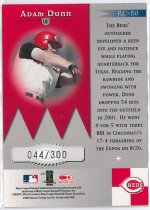 2001 Donruss Class of 2001 Rookie Crusade #RC-50, 044 of 300 BACK.jpg