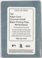 2006 Fleer Flair Showcase Black Printing Plate #164, 1 of 1 BACK.jpg