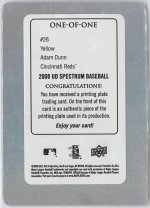 2008 UD Spectrum Yellow Printing Plate #26, 1 of 1 BACK.jpg