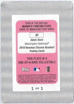2010 Bowman Chrome Magenta Printing Plate #93, 1 of 1 BACK.jpg
