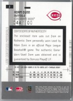 2005 Leaf Certified Materials Mirror White Materials Bats #2, 044 of 100 BACK.jpg