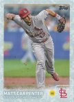 Matt Carpenter 2015 TOPPS SERIES 1 SNOW CAMO PARALLEL 99 CARDINALS.JPG