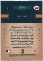 2005 Donruss Prime Patches Next Generation Sleeve Patch #NG-4, 02 of 15 BACK.jpg