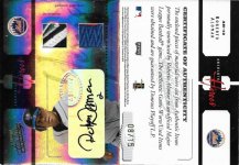 2005 Playoff Absolute Memorabilia Heroes Swatch Double Prime Spectrum Autograph #AH-12 SN 15.jpg