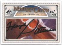 2009 SP Legendary Cuts Mystery Cuts Floyd Patterson #LC-MC, 23 of 25 FRONT.jpg