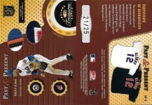 2003 Donruss Timeless Treasures Past And Present Letters #PP-9 SN 25.jpg