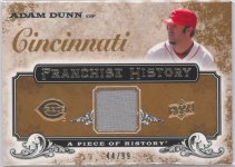 2008 Upper Deck A Piece of History Franchise History Gold Jerseys #FH-13, 44 of 99 FRONT.jpg