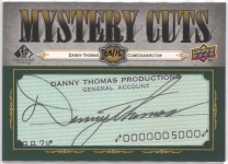 2008 SP Legendary Cuts Mystery Cuts Danny Thomas #LC-MC, 05 of 16 FRONT.jpg 2008 SP Legendary Cuts Mystery Cuts Danny Thomas #LC-MC, 05 of 16 FRONT.jpg