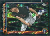 2025 Topps Chrome Update Black RayWave Refractor Front.jpg