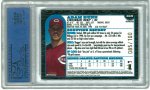 1999 Bowman Chrome International Refractor #369 (PSA 9 OC, 11299592), 85 of 100 BACK.jpg