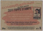 2011 Topps Heritage Stamps (Adam Dunn, Adrian Beltre) 44 of 62 BACK.jpg